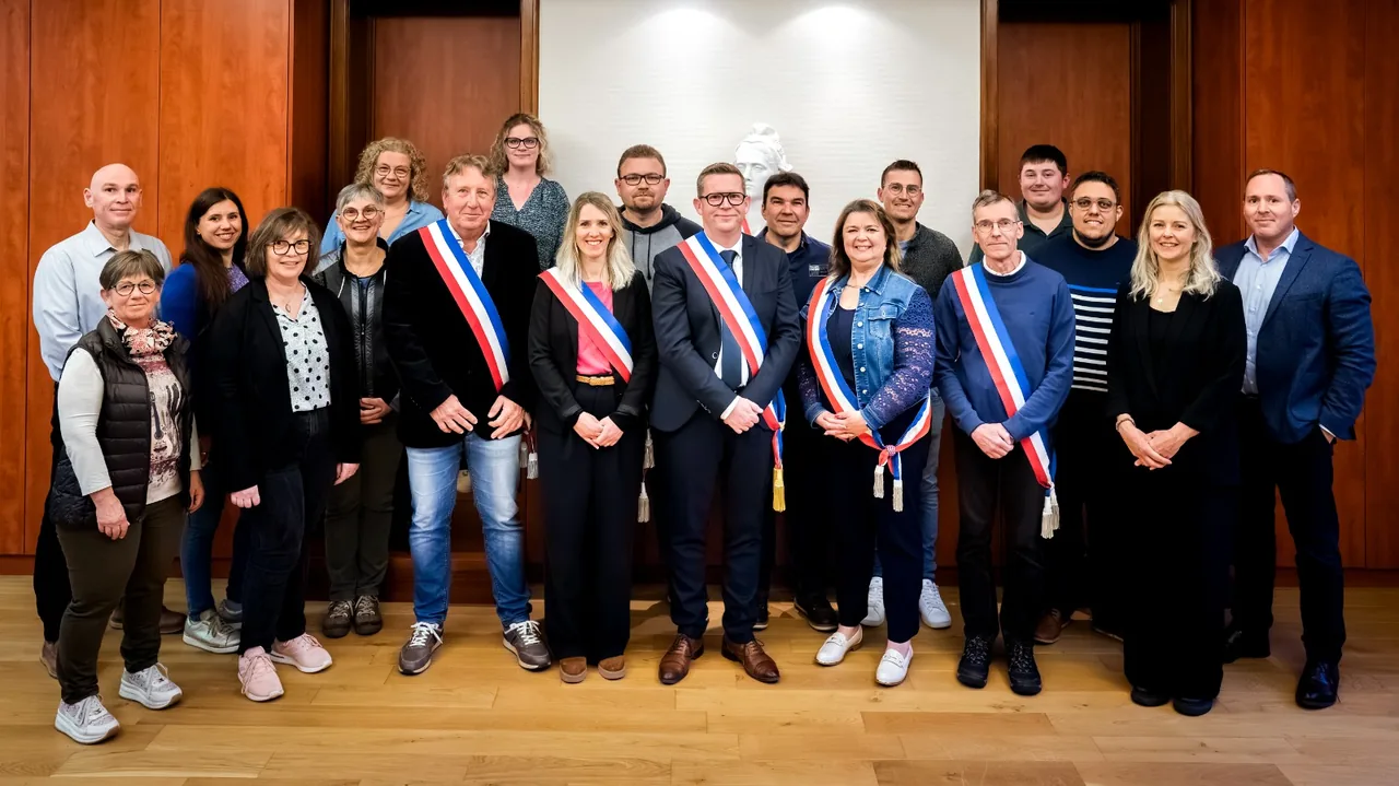 Photo de groupe du conseil municipal de Spechbach