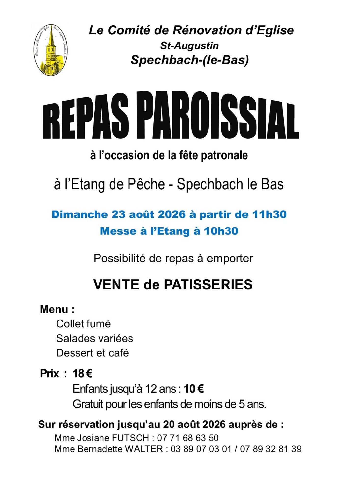 Repas paroissial